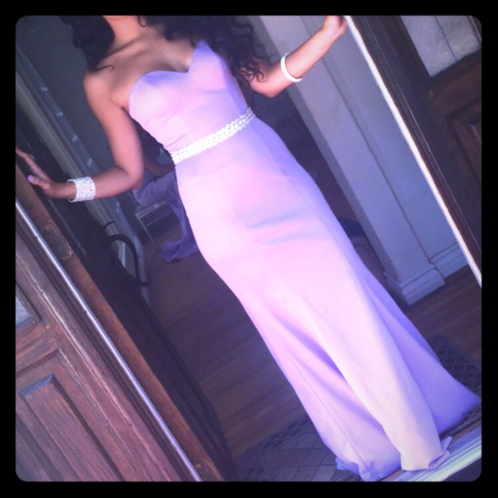 Purple dress